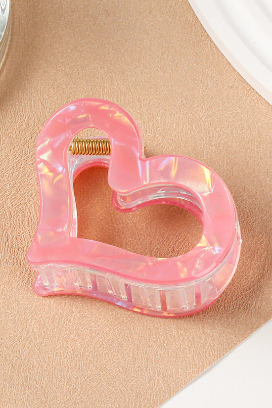 Heart-Shaped Hair Claw