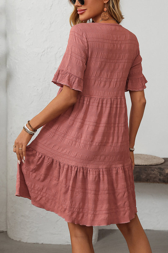 Effortless Elegance Short Sleeve Dress