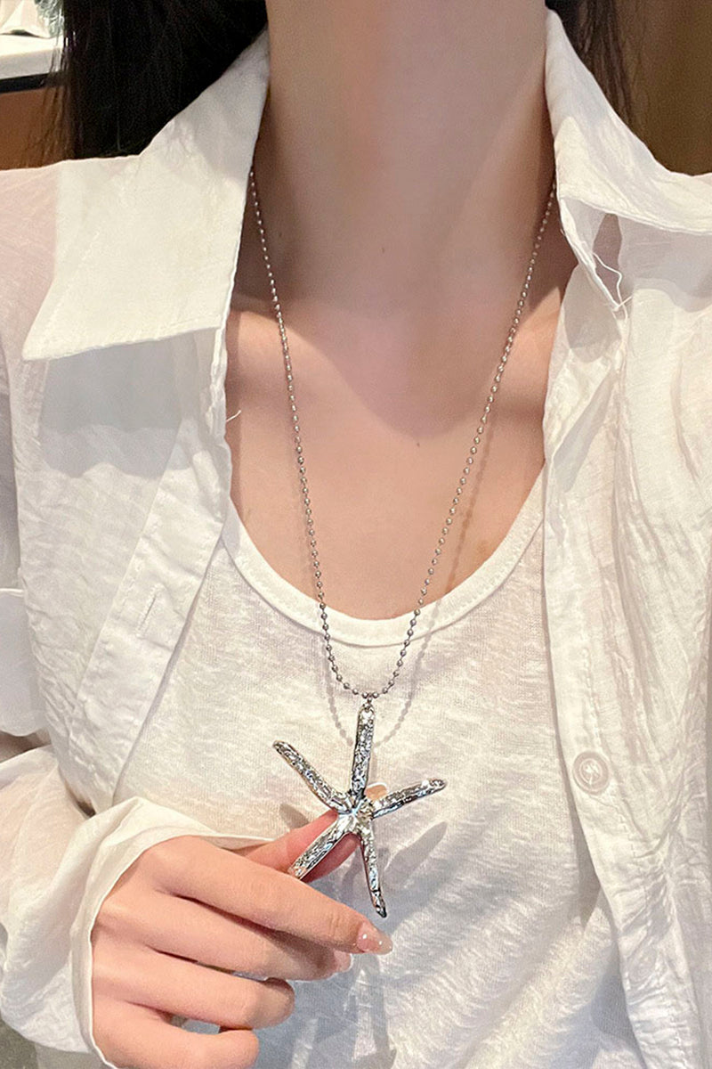 Starfish Charm Necklace