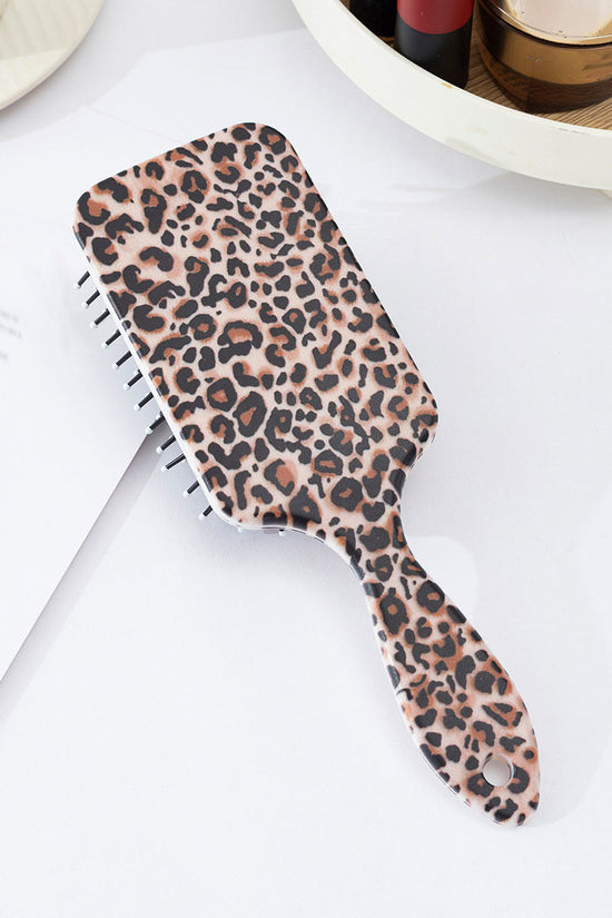 Chic Leopard Pattern Hairbrush