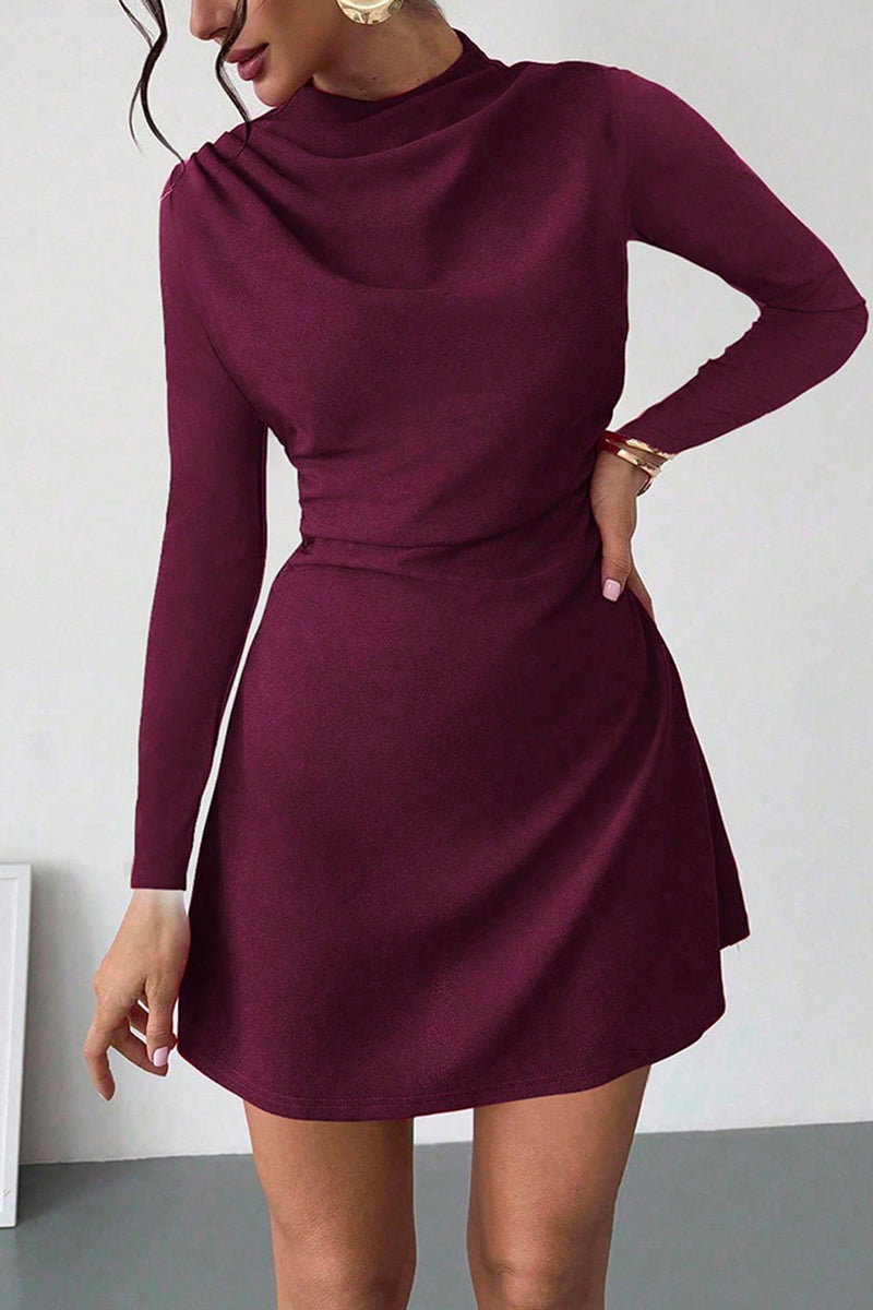 Long Sleeve Casual Bodycon Dress