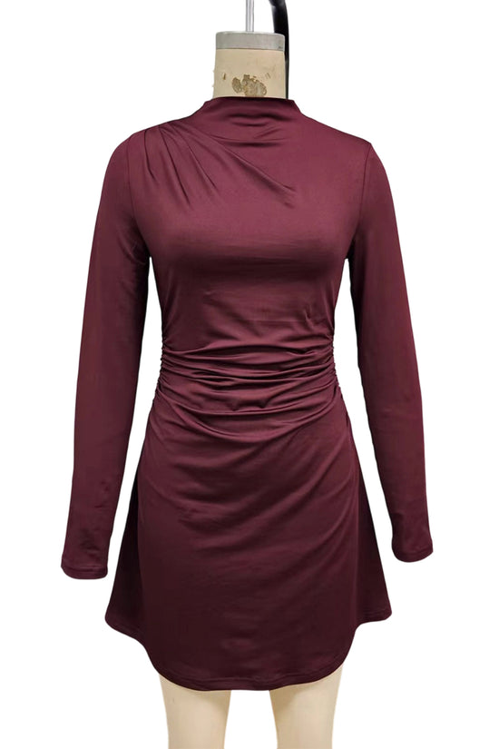 Long Sleeve Casual Bodycon Dress