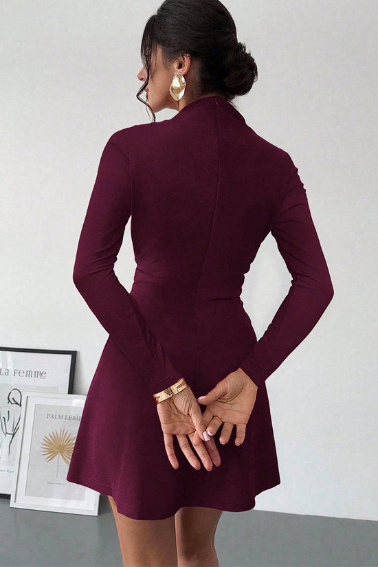 Long Sleeve Casual Bodycon Dress