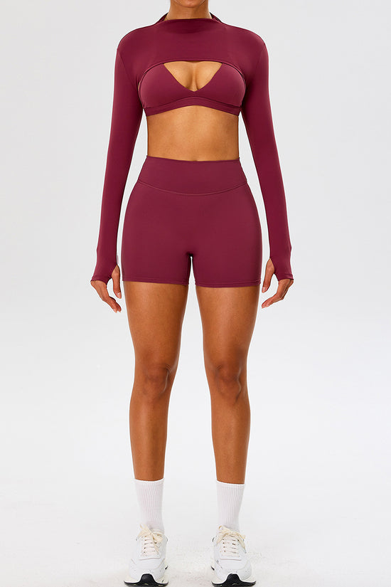 Seamless High-Waisted Activewear Set