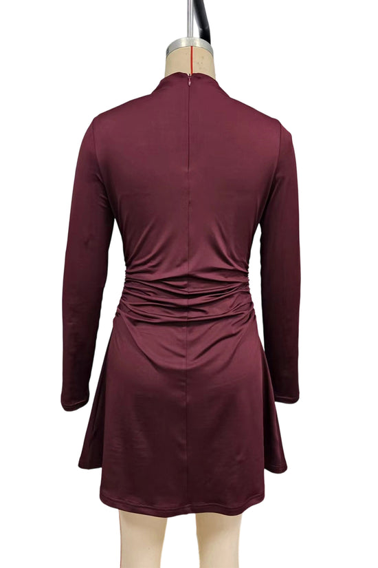 Long Sleeve Casual Bodycon Dress