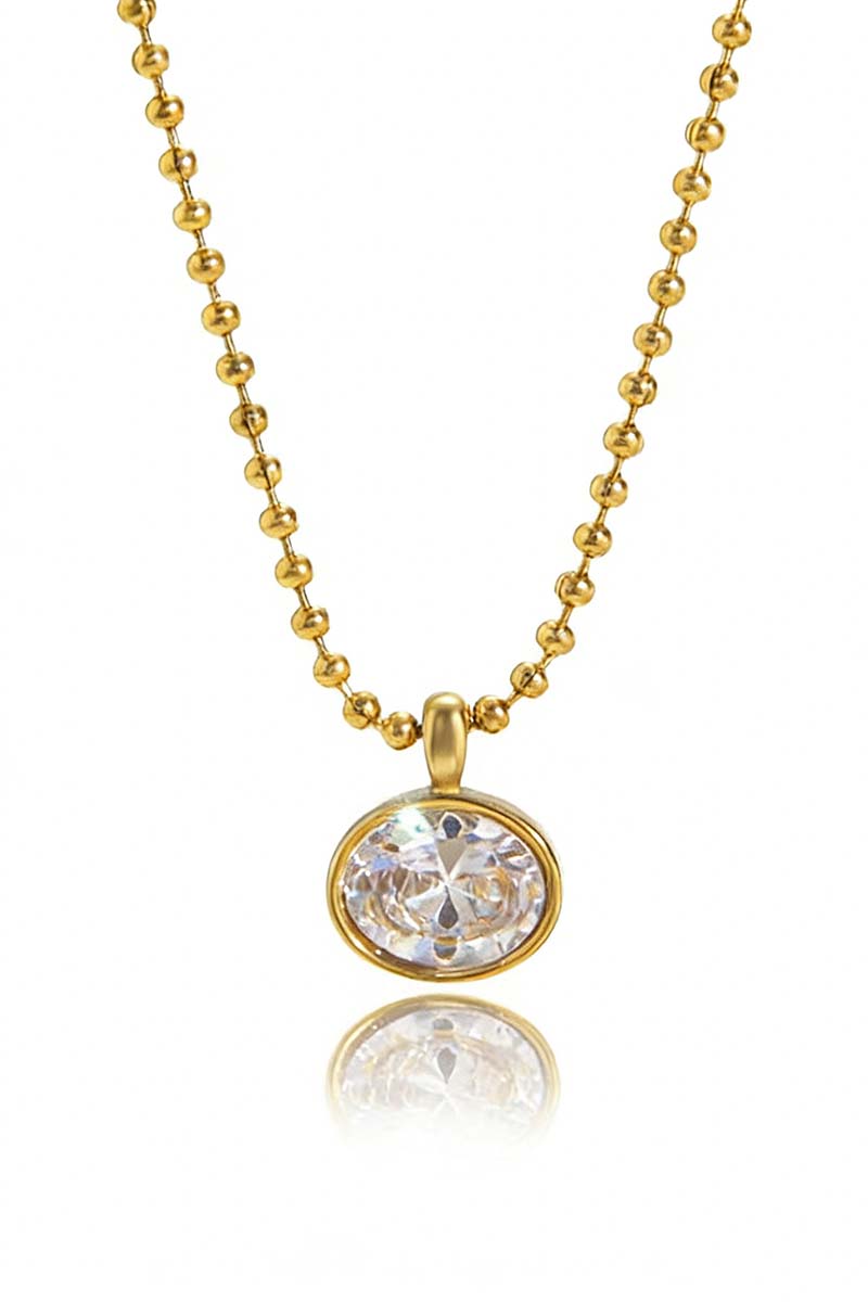 Heart Pendant Necklace with Extender Chain