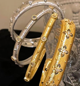 Elegant Rhinestone Studded Bracelet