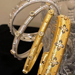 Elegant Rhinestone Studded Bracelet