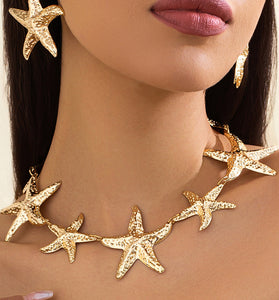 Starfish Statement Necklace