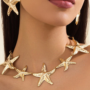 Starfish Statement Necklace