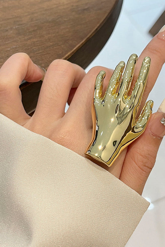 Elegant Hand-Shaped Ring Holder