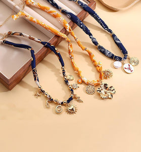 Charming Sea-Themed Charm Necklace