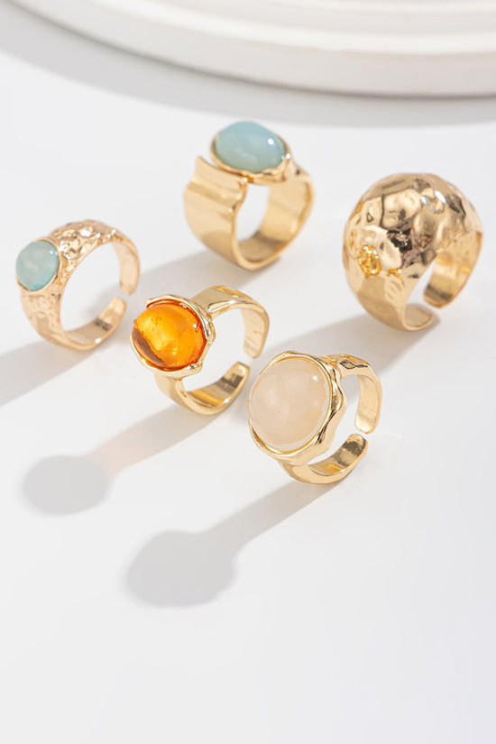 Elegant Gemstone Statement Ring
