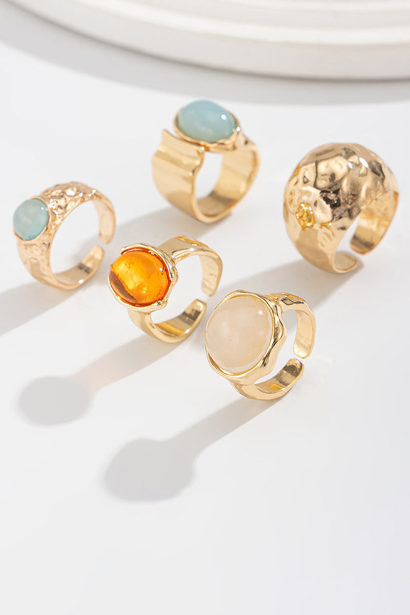Elegant Gemstone Statement Ring