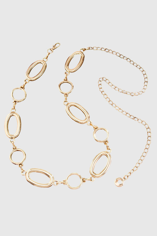 Elegant Sunburst Waist Belt