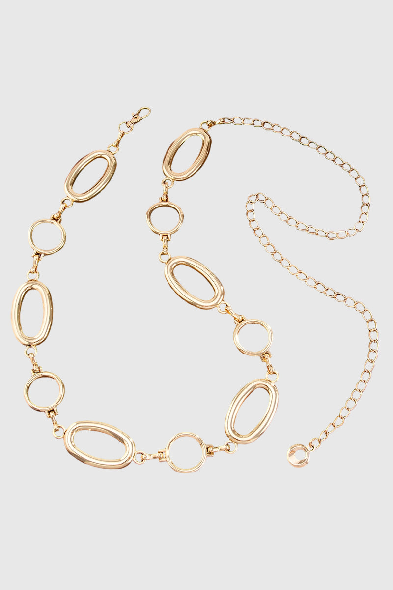 Elegant Sunburst Waist Belt