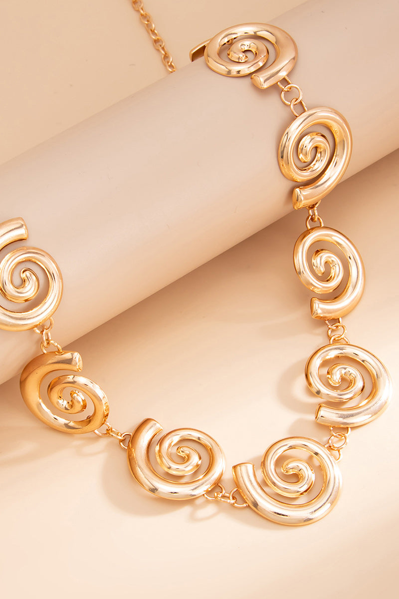 Spiral Chain Waist Belt