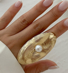 Bold Cluster Statement Ring