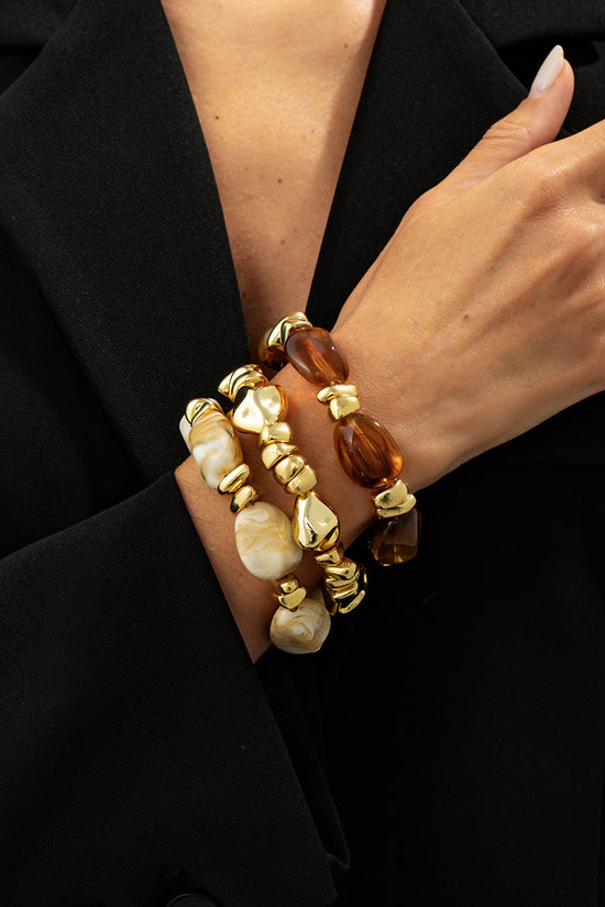 Elegant Chunky Beaded Bracelet