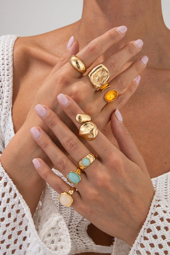 Statement Gemstone Ring