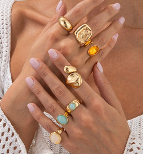 Statement Gemstone Ring
