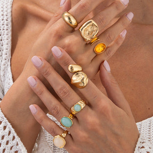 Statement Gemstone Ring