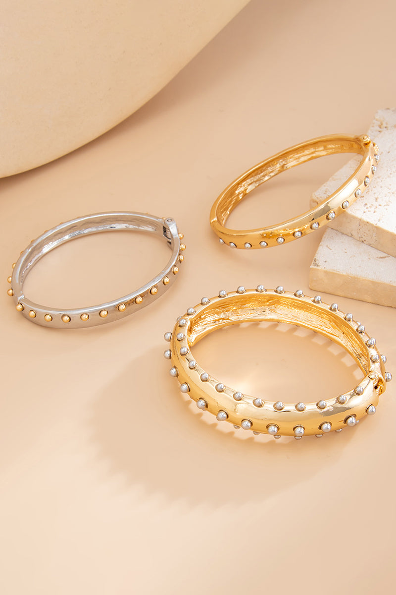Studded Bangles Set