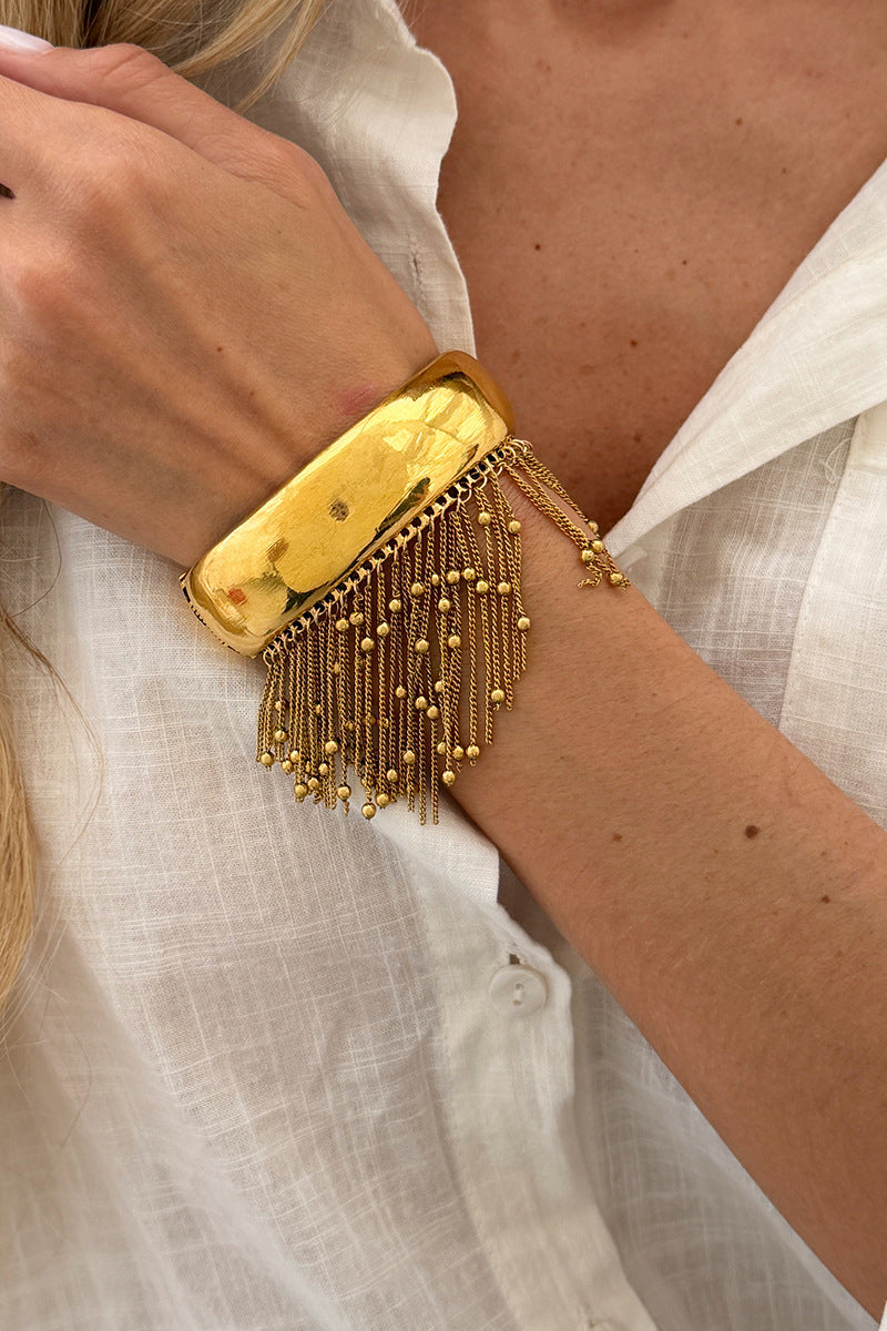 Elegant Fringe Chain Bracelet