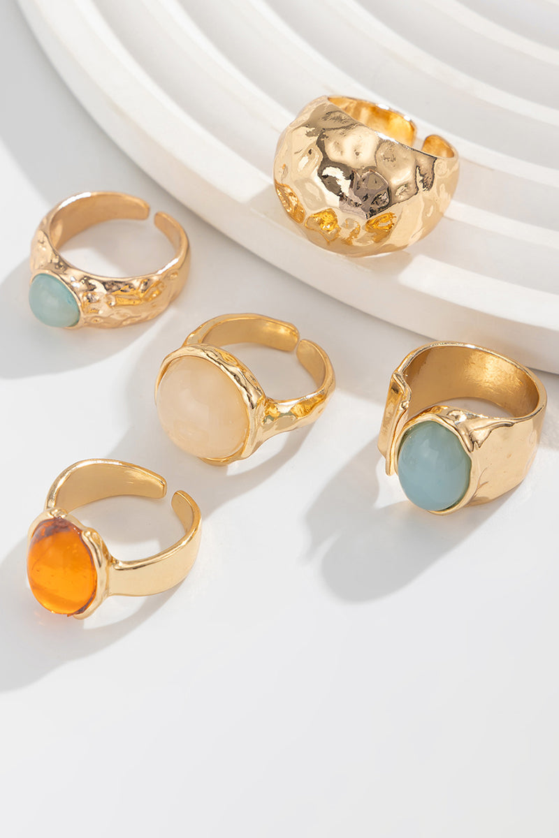 Elegant Gemstone Statement Ring