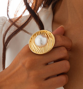 Bold Statement Cluster Ring