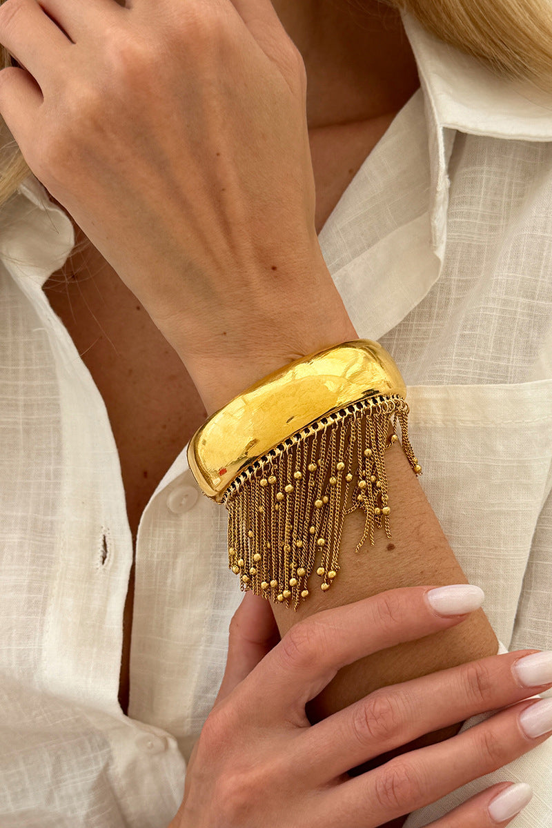 Elegant Fringe Chain Bracelet