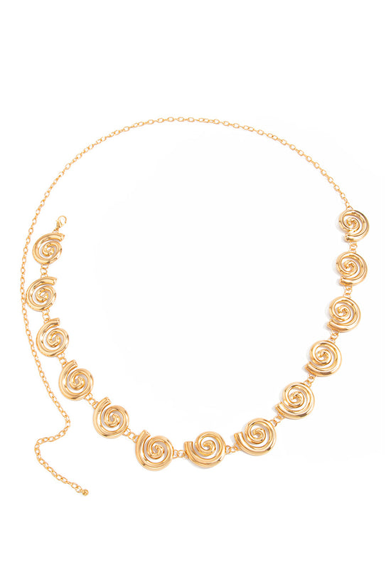 Spiral Chain Waist Belt