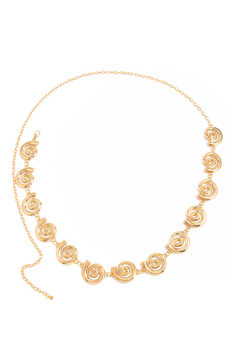 Spiral Chain Waist Belt