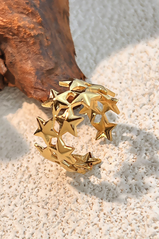 Starry Silver Stackable Ring
