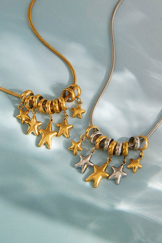 Star Charm Pendant Necklace