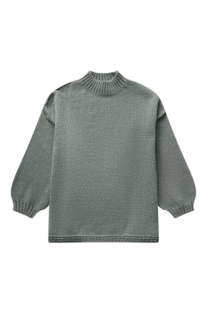 Cozy Turtleneck Knit Sweater