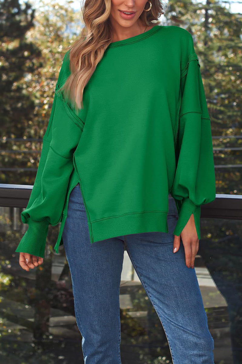 Oversized Dropped Shoulder Sweatshirt