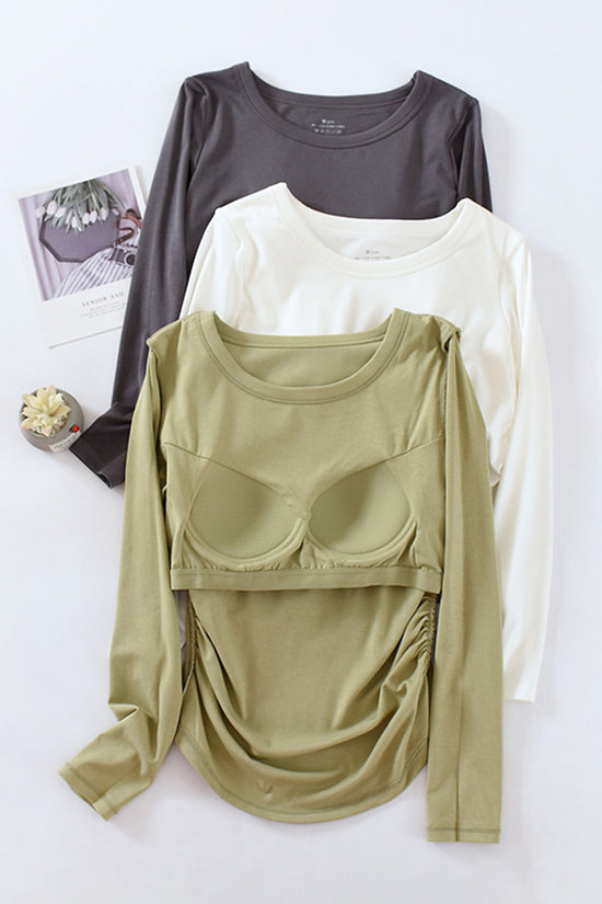 Classic Long Sleeve Round Neck T-Shirt