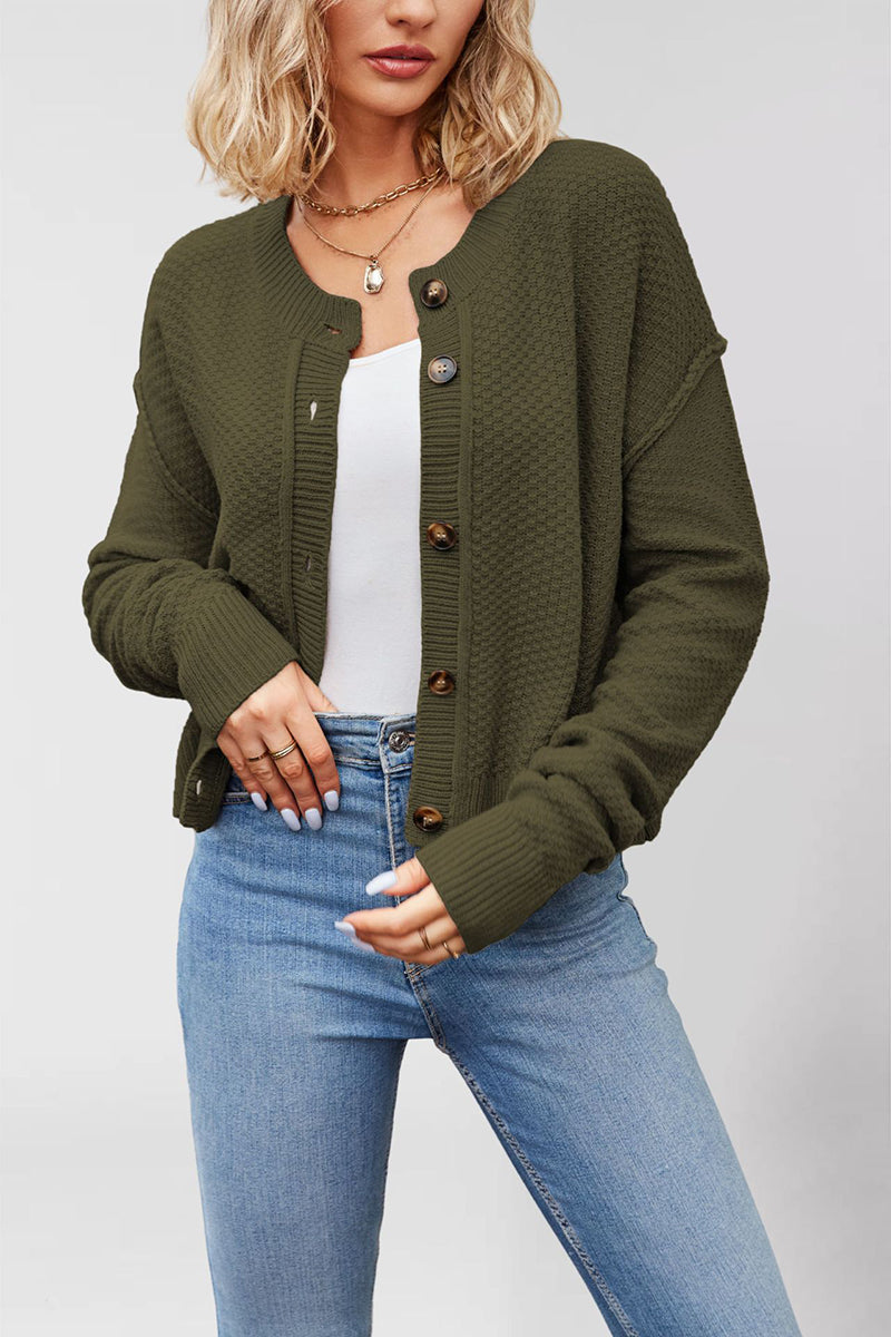 Classic Button-Up Cardigan