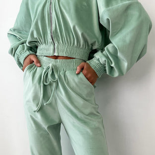 Relaxed Fit Hoodie and Jogger Set