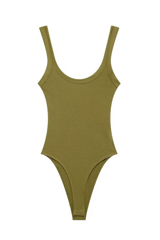 Sleek Sleeveless Bodysuit