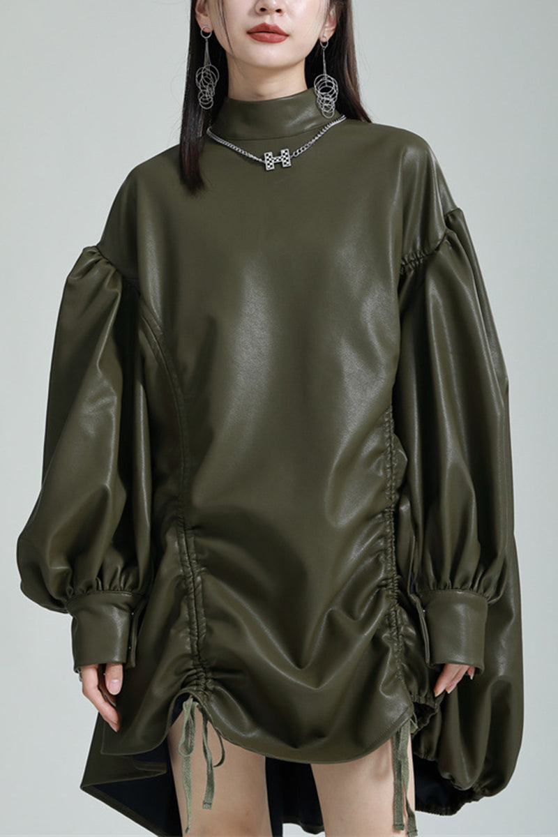 Modern Oversized Long Sleeve Dress