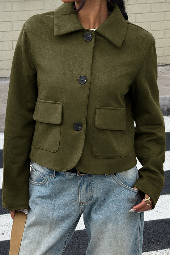 Classic Button-Up Short Jacket