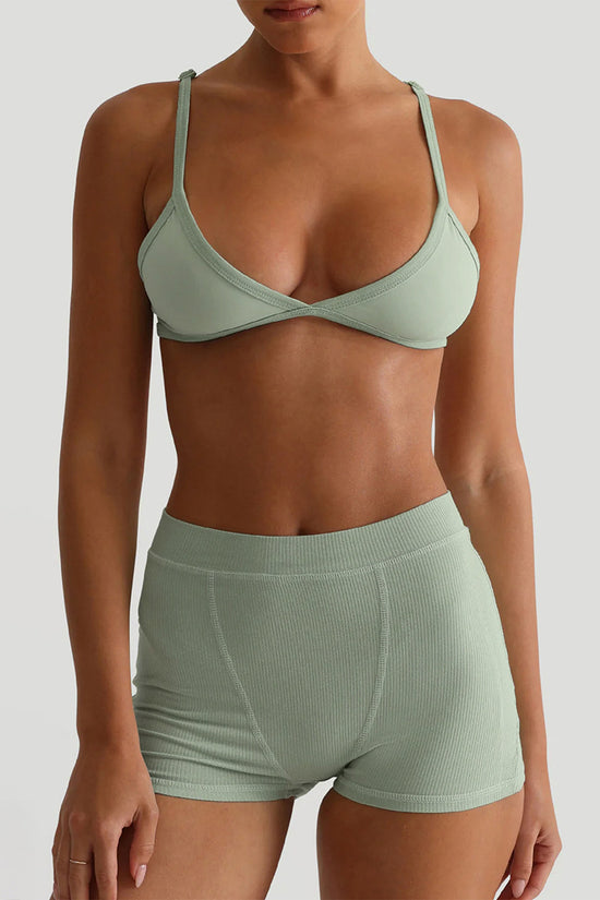 Chic Cutout Activewear Set