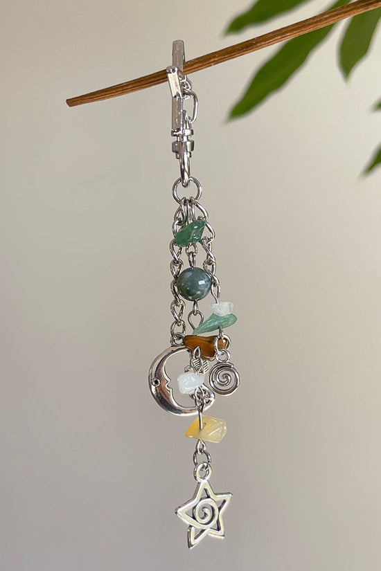 Celestial Charm Keychain