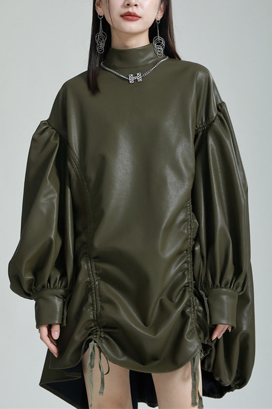 Modern Oversized Long Sleeve Dress
