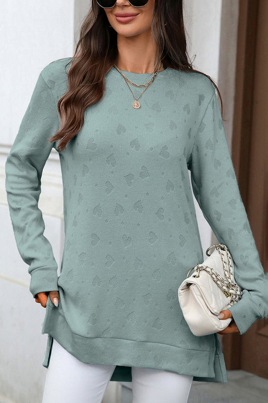 Long Sleeve Oversized Tunic Tee