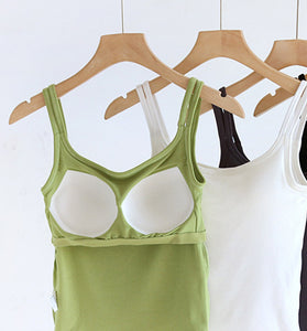 Double Strap Sleeveless Cami Top