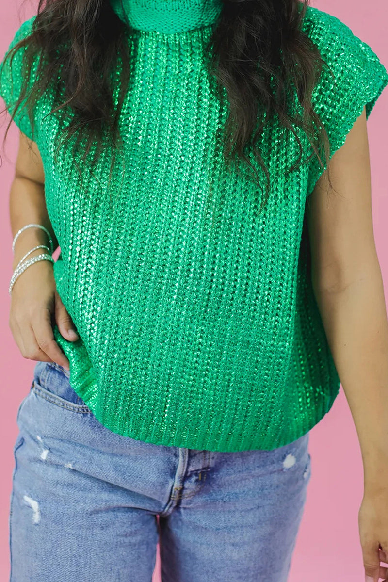 Chic Sleeveless Sweater Vest