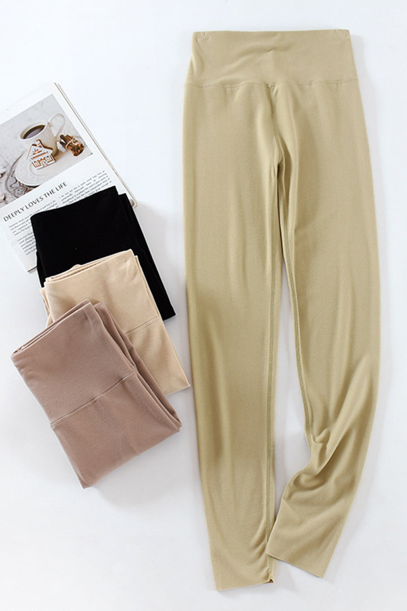High-Waist Sleek Casual Pants